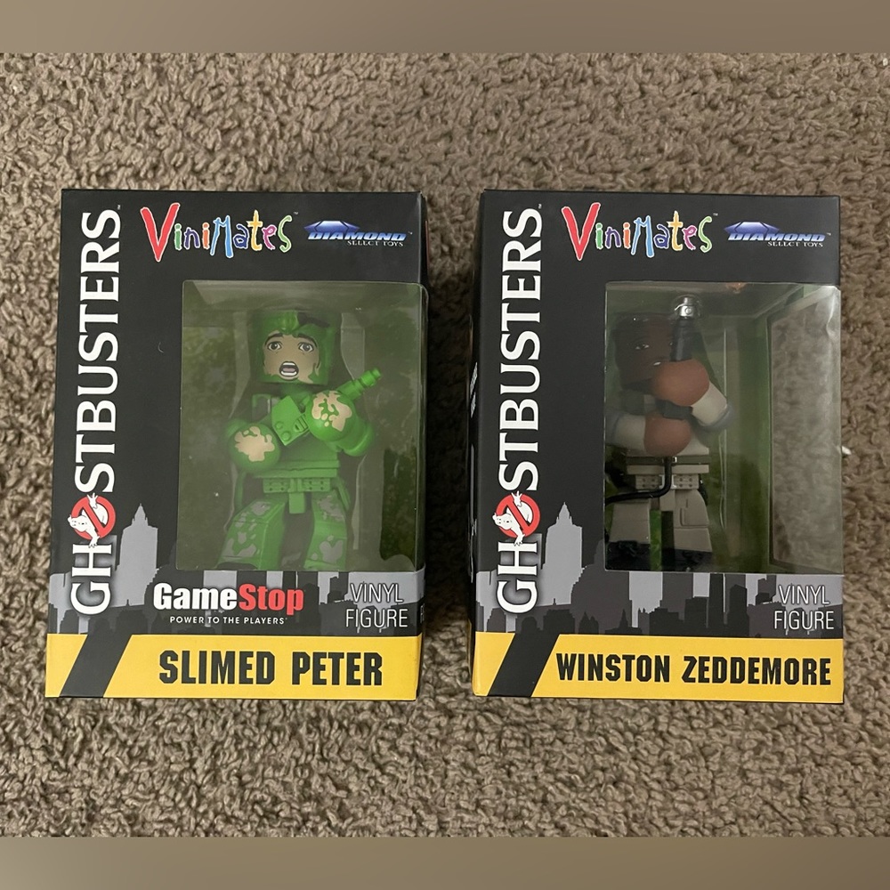 Ghostbusters Vinimates Slimed Peter Winston Figures